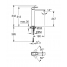Смеситель для раковины GROHE Eurocube, XL-Size, суперсталь 