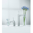 Смеситель для раковины GROHE Eurodisc Joy с донным клапаном, низкий излив, хром 