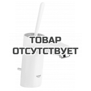 Смеситель для раковины GROHE Eurodisc Joy с донным клапаном, низкий излив, белая луна 