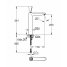 Смеситель для раковины GROHE Eurodisc Joy, XL-Size, хром 