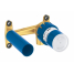 Встраиваемая часть однорычажного смесителя для раковины GROHE Eurodisc Joy на 2 отверстия 