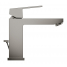 Смеситель для раковины GROHE Eurocube с донным клапаном, темный графит матовый 