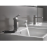Смеситель для раковины GROHE Eurocube с донным клапаном, суперсталь 