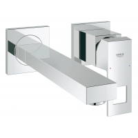 Внешняя часть смесителя для раковины GROHE Eurocube на 2 отверстия, M-Size, хром 
