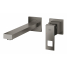 Внешняя часть смесителя для раковины GROHE Eurocube на 2 отверстия, M-Size, темный графит матовый 