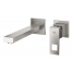 Внешняя часть смесителя для раковины GROHE Eurocube на 2 отверстия, M-Size, суперсталь 