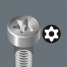 Набор бит WERA 867/4 Z TORX BO SB с отверстием 1/4" E6.3, TX 40 x 70 мм, 2 шт 073073