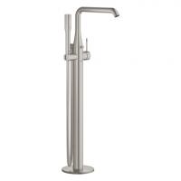 Внешняя часть смесителя для ванны GROHE Essence напольного монтажа, суперсталь 