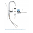 Смеситель для раковины GROHE Eurosmart, L-size, хром 