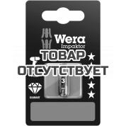 Бита WERA 855/1 IMP DC Impaktor PZ SB ударная алмаз 1/4" C6.3, PZ 3 x 25 мм 073922