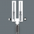 Отвёртка-битодержатель WERA 1430 ESD Kraftform Micro динамометрическая антистатическая 0.02-0.06 Нм, Halfmoon/HIOS 4 мм, лупа 074802