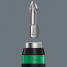Отвёртка-битодержатель WERA 7450 Pre-Set ESD Kraftform динамометрическая антистатическая, 0.1 Нм, для серийных операций, 1/4" D6.3/F6.3 074820