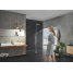 Смеситель для раковины GROHE Essence S-Size II с донным клапаном, суперсталь 