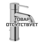 Смеситель для раковины GROHE Essence с донным клапаном, холодный рассвет глянец 