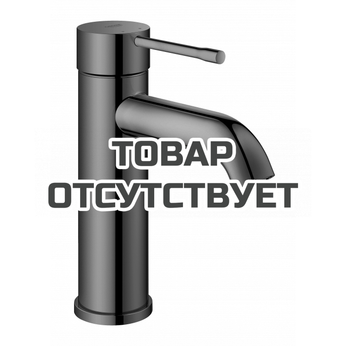 Смеситель для раковины GROHE Essence, S-size, темный графит глянец 