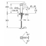 Смеситель для раковины GROHE Essence S-Size II, суперсталь 