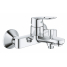 Смеситель для ванны GROHE BauLoop, настенный монтаж, хром 