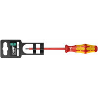 Отвёртка WERA 160 i SL VDE SB диэлектрическая шлицевая, 1 x 5.5 x 125 мм 100004