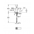 Смеситель для раковины GROHE Eurocube Joy с низким изливом, хром 