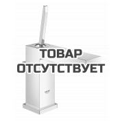 Смеситель для раковины GROHE Eurocube Joy с донным клапаном, средний излив, хром 