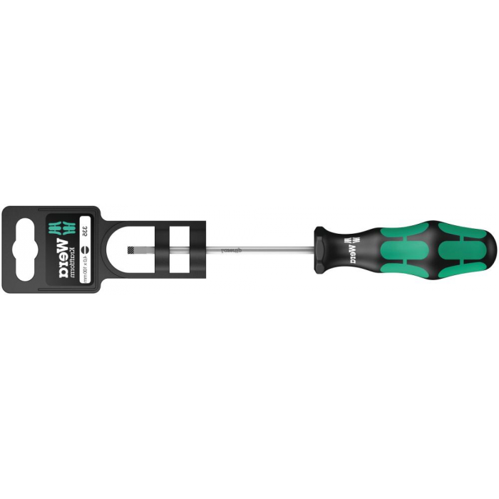 Отвёртка WERA 335 SL SB шлицевая 0.8 x 4 x 100 мм 100043