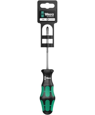 Отвёртка WERA 355 PZ SB крестовая PZ 2 x 100 мм 100057
