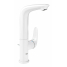 Смеситель для раковины GROHE Eurostyle с донным клапаном, белая луна 