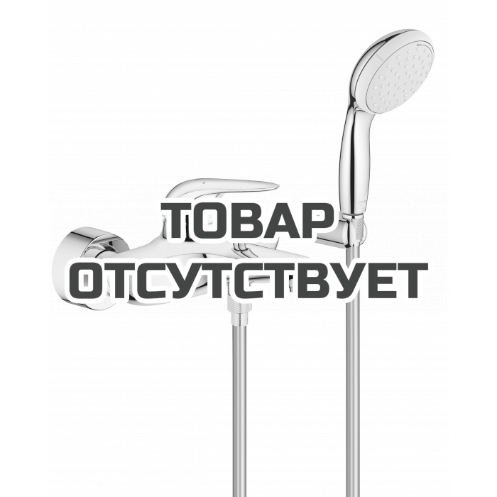 Смеситель для ванны GROHE Eurostyle Solid с душевым гарнитуром, хром 