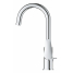 Смеситель для раковины GROHE BauEdge с ограничителем температуры и рычажным донным клапаном, L-Size, хром 