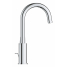 Смеситель для раковины GROHE BauEdge с ограничителем температуры и рычажным донным клапаном, L-Size, хром 