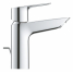 Смеситель для раковины GROHE BauLoop с ограничителем температуры и рычажным донным клапаном, M-Size, хром 