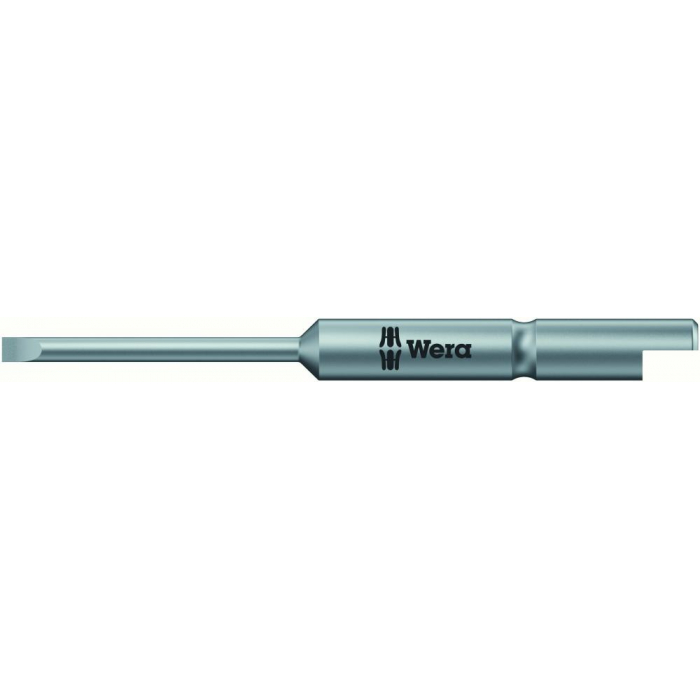 Бита WERA 800/9 C SL сверхтвёрдая, 4 мм Halfmoon, SL 0.40 x 2 x 44 мм 135266