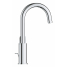 Смеситель для раковины GROHE BauLoop с ограничителем температуры и рычажным донным клапаном, L-Size, хром 