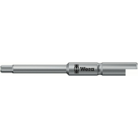 Бита WERA 840/9 C Hex-Plus с внешним шестигранником, сверхтвёрдая, 4 мм Halfmoon, 1.5 x 44 мм 135268