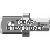 Адаптер WERA 870/2/C 1/2" M квадрат x 5/16" C8, 35 мм, ручной режим 136002