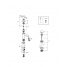 Смеситель для раковины GROHE Lineare с донным клапаном, XS-size, хром 
