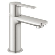 Смеситель для раковины GROHE Lineare с донным клапаном, суперсталь 