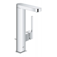 Смеситель для раковины GROHE Plus с донным клапаном и вытяжным изливом, L-Size, хром 