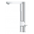 Смеситель для раковины GROHE Plus с донным клапаном и вытяжным изливом, L-Size, хром 