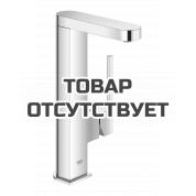 Смеситель для раковины GROHE Plus с нажимным донным клапаном и вытяжным изливом, L-Size, хром 