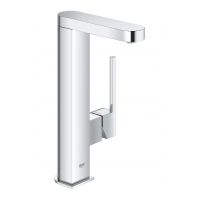 Смеситель для раковины GROHE Plus с нажимным донным клапаном и вытяжным изливом, L-Size, хром 