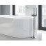 Внешняя часть смесителя для ванны GROHE Plus напольного монтажа, хром 