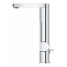 Смеситель для раковины GROHE Plus с донным клапаном, поворотный излив, L-Size, хром 