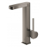 Смеситель для раковины GROHE Plus с донным клапаном, L-Size, темный графит матовый 