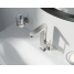 Смеситель для раковины GROHE Plus с донным клапаном, L-Size, суперсталь 