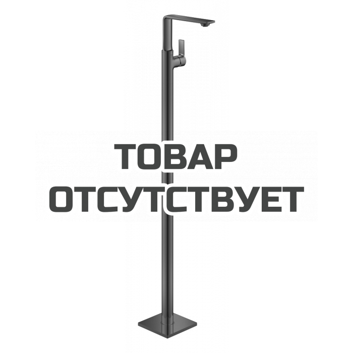 Внешняя часть смесителя для раковины GROHE Allure напольного монтажа, темный графит глянец 