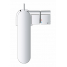 Смеситель для раковины GROHE Plus с донным клапаном, поворотный излив, M-Size, хром 