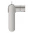 Смеситель для раковины GROHE Plus с донным клапаном, M-Size, суперсталь 