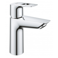 Смеситель для раковины GROHE BauLoop с нажимным донным клапаном, M-Size, хром 