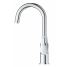Смеситель для раковины GROHE BauLoop с ограничителем температуры и нажимным донным клапаном, L-Size, хром 